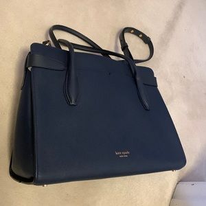 Navy Kate Spade shoulder bag